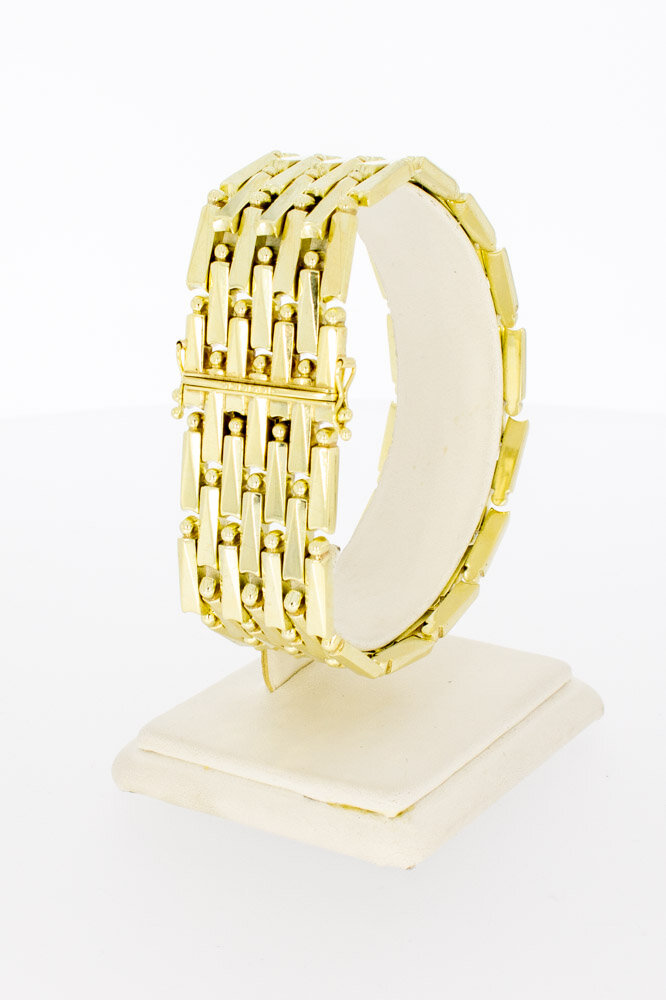 14 Karat Goldbarren armband - 19,3 cm