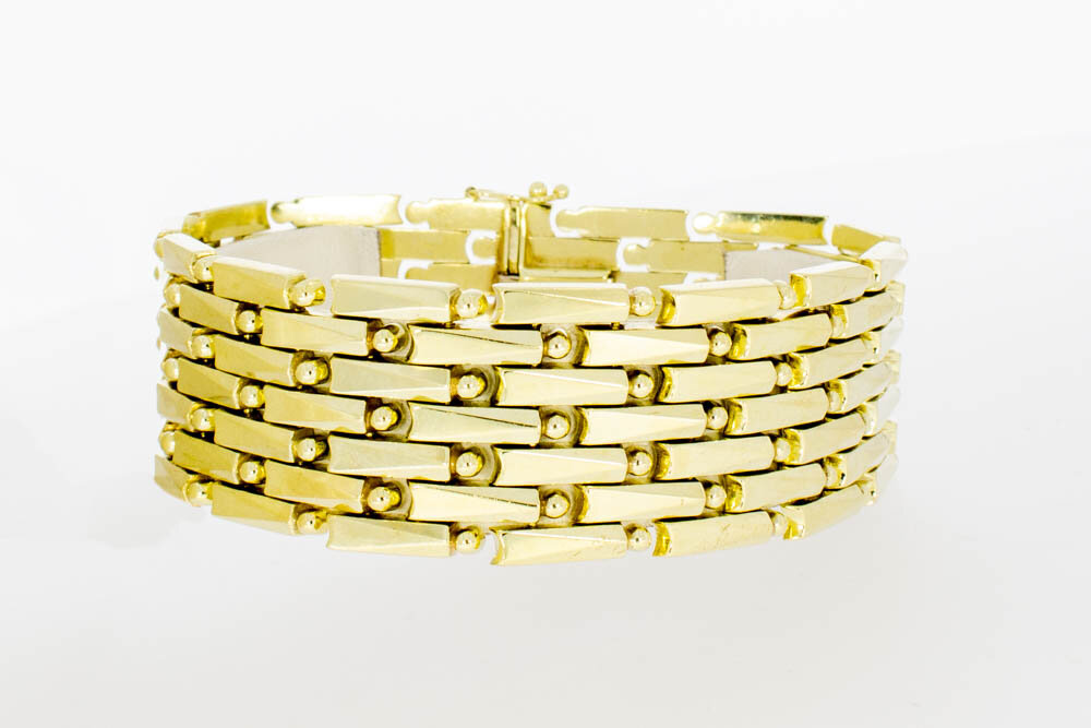 14 Karat Goldbarren armband - 19,3 cm