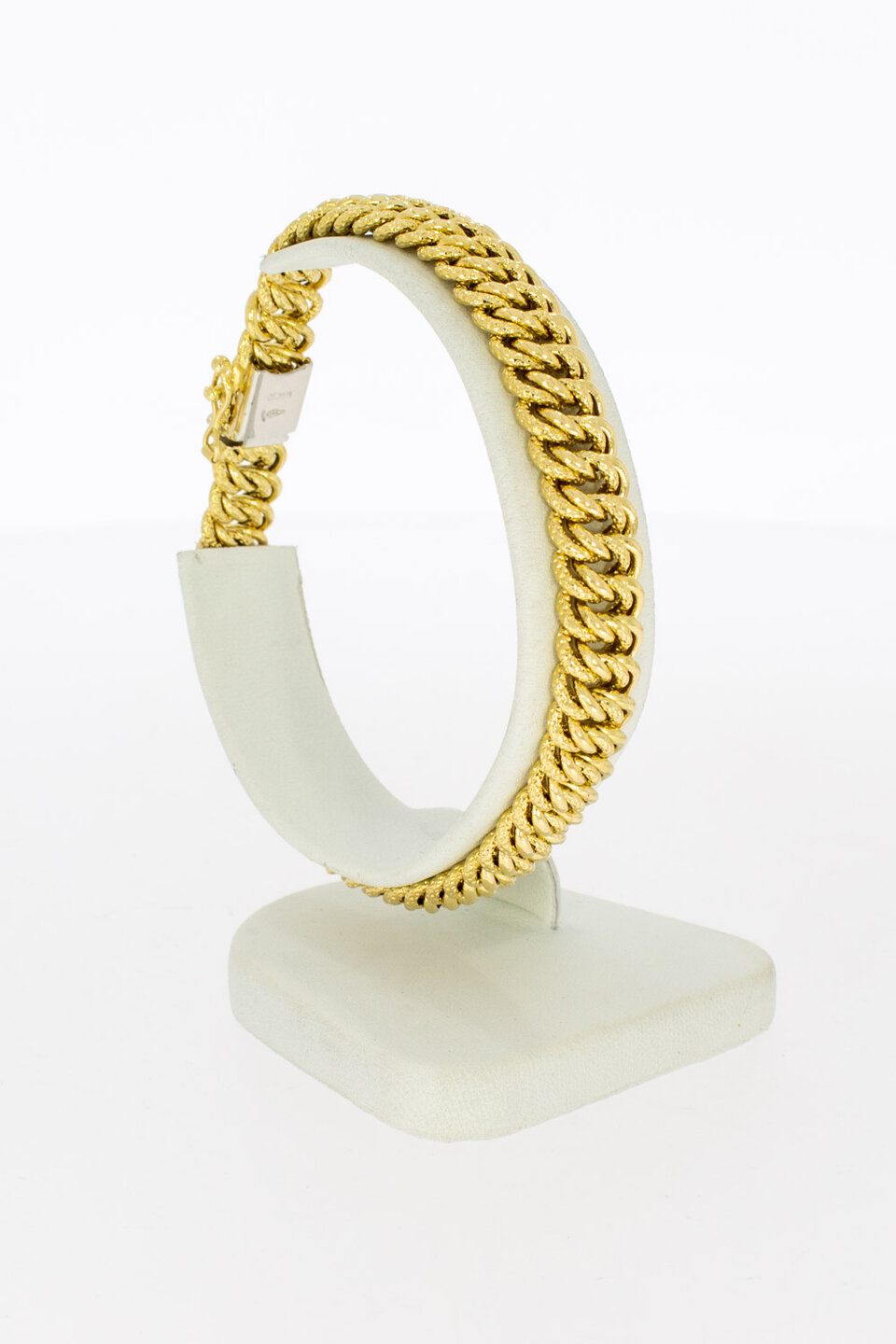 Geflochtenes Armband 18 Karat Gold - 19,5 cm