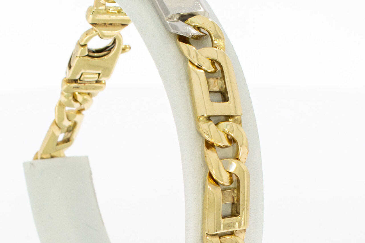 Rolex-Armband aus 14 kt Gold - 22,2 cm