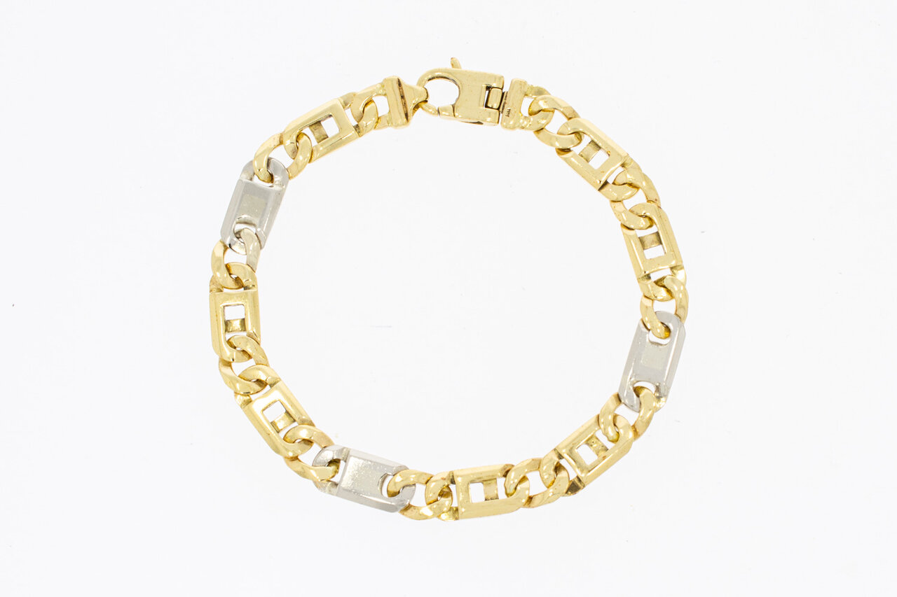 Rolex-Armband aus 14 kt Gold - 22,2 cm