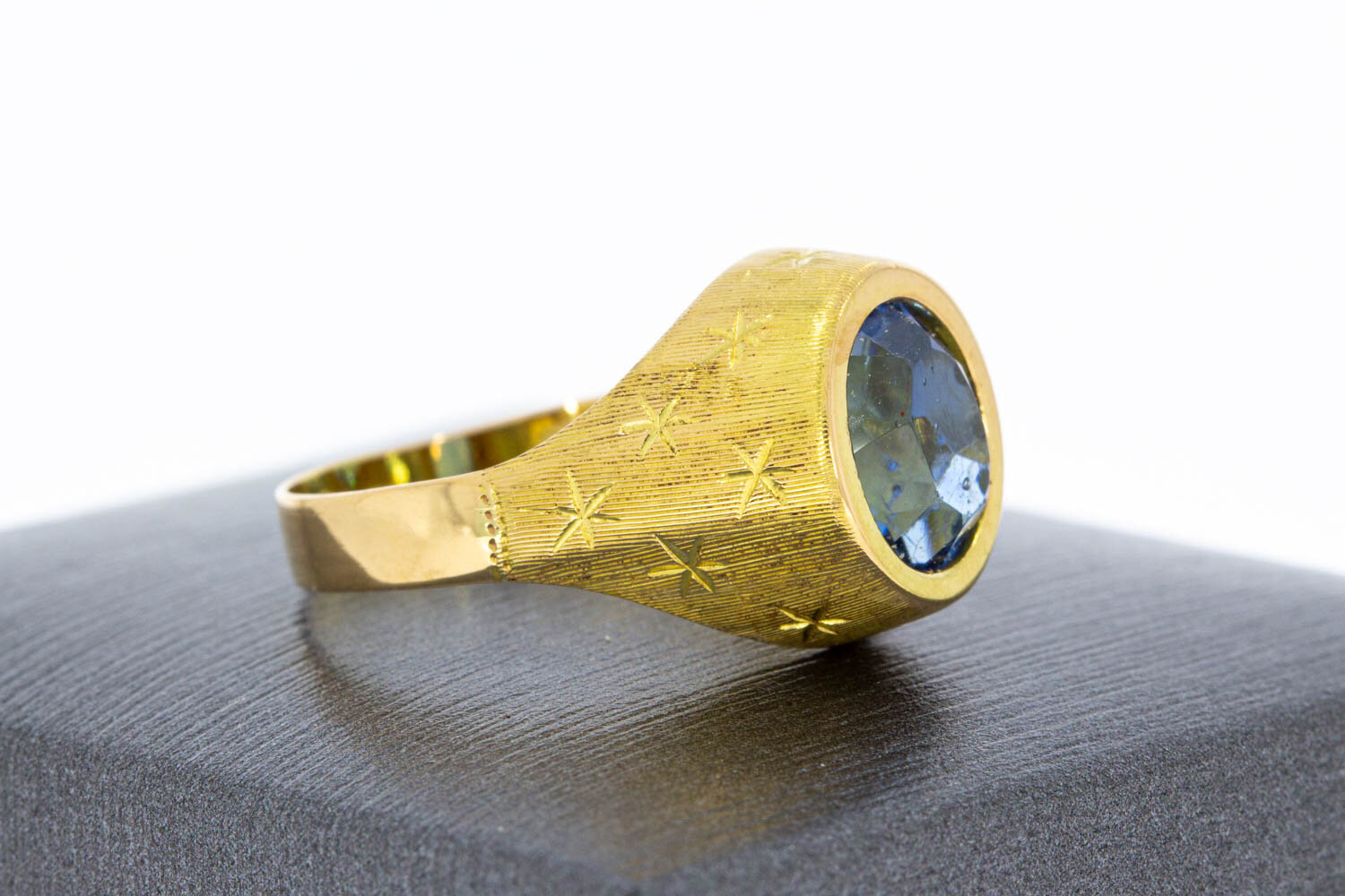 Topas Pinky Ring 18 Karat Gold – 17,6 mm