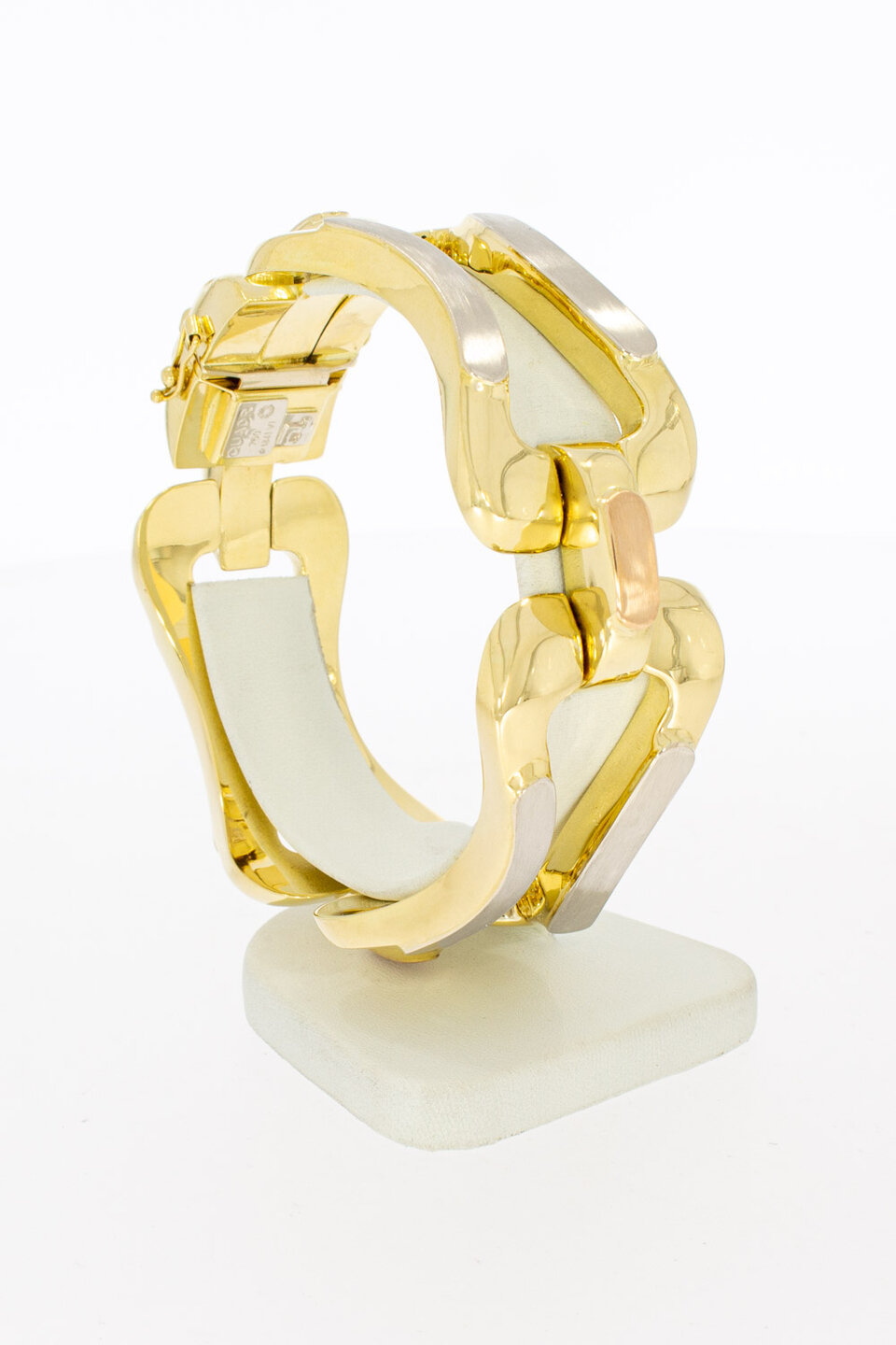 18 Karat Gold Designer Armband - 20 cm