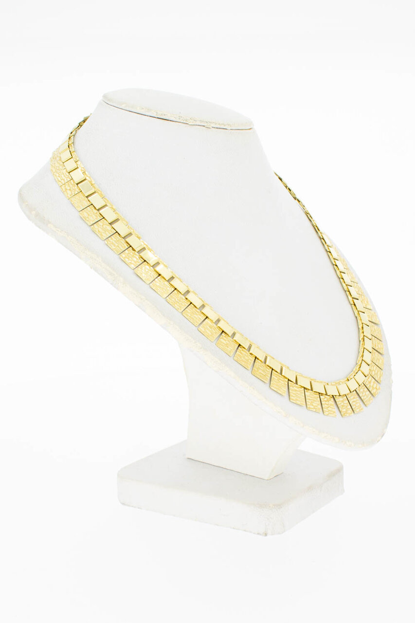 Sonnenstrahl Kette 14 Karat Gold  - 42,5 cm