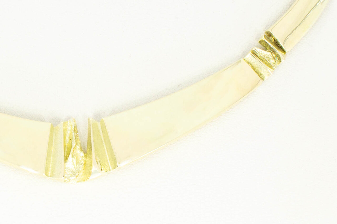 14 Karat Gold Fantasy Halskette - 45 cm