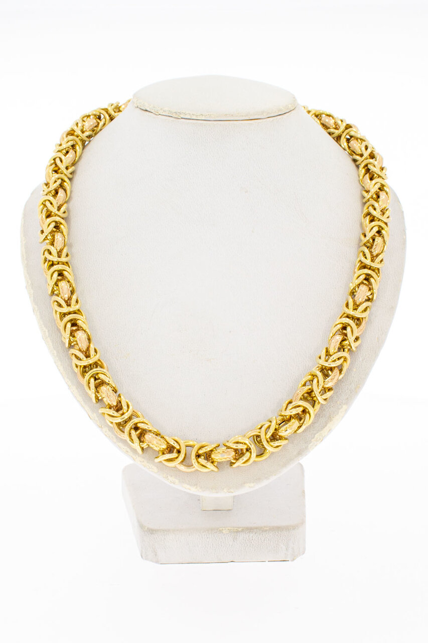 18 Karat Gold byzantinischen Königskette - 47,1 cm