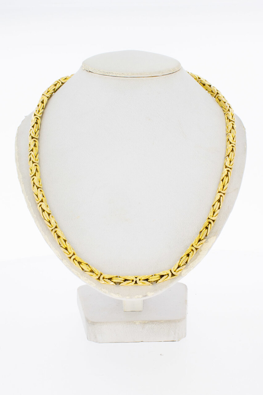 Byzantinische Königskette 18 Karat Gold - 52,7 cm