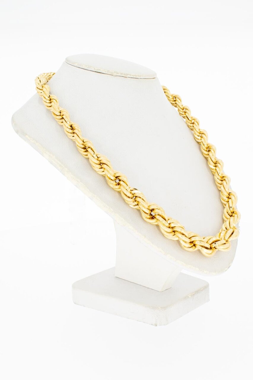 Kordelkette 18 Karat Gold - 54,8 cm