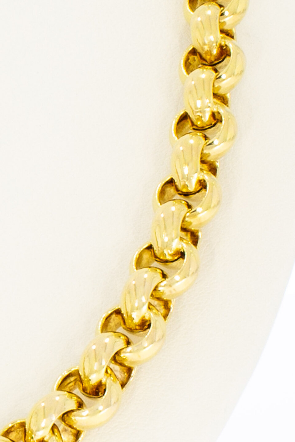 14 Karat goldene Erbskette - 45,6 cm