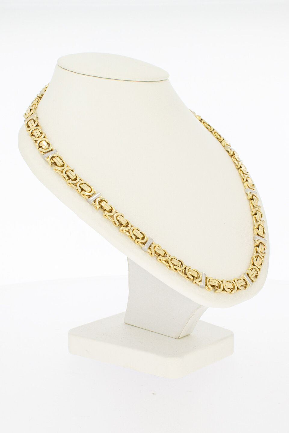 Flache Königskette 14 Karat Gold – 47,5 cm
