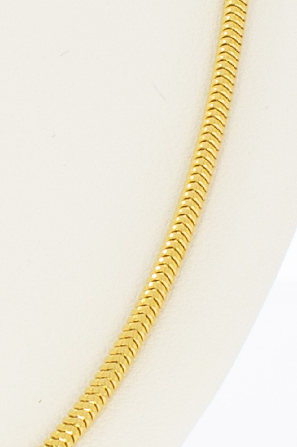 18 Karat Schlangenkette Gold - 61 cm