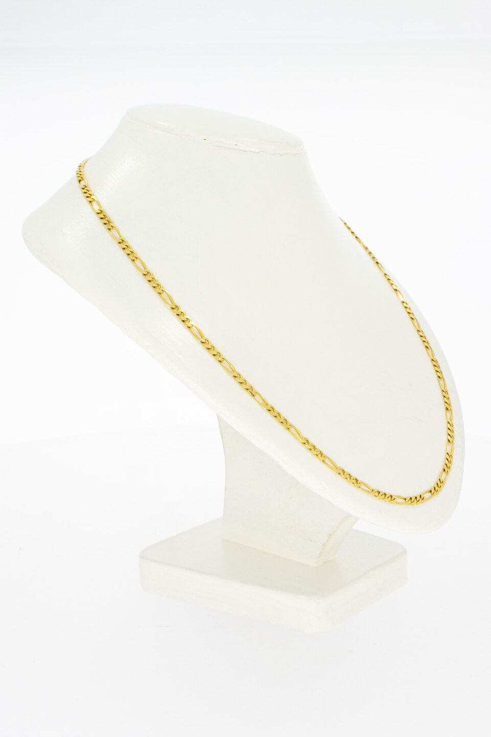 Figaro Halskette aus 18 Karat Gold - 60,2 cm