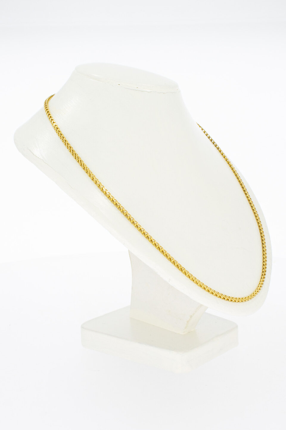 Fuchsschwanz Kette aus 18 Karat Gold - 51,2 cm