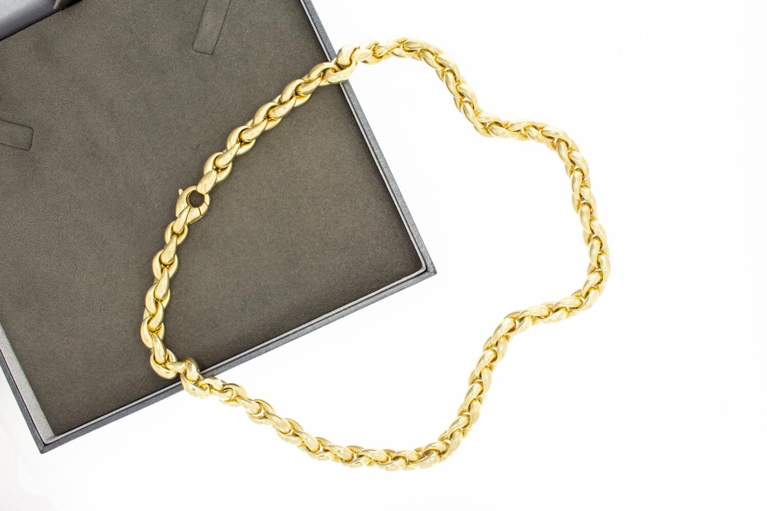 Ankerkette aus 14 Karat Gold - 51,5 cm