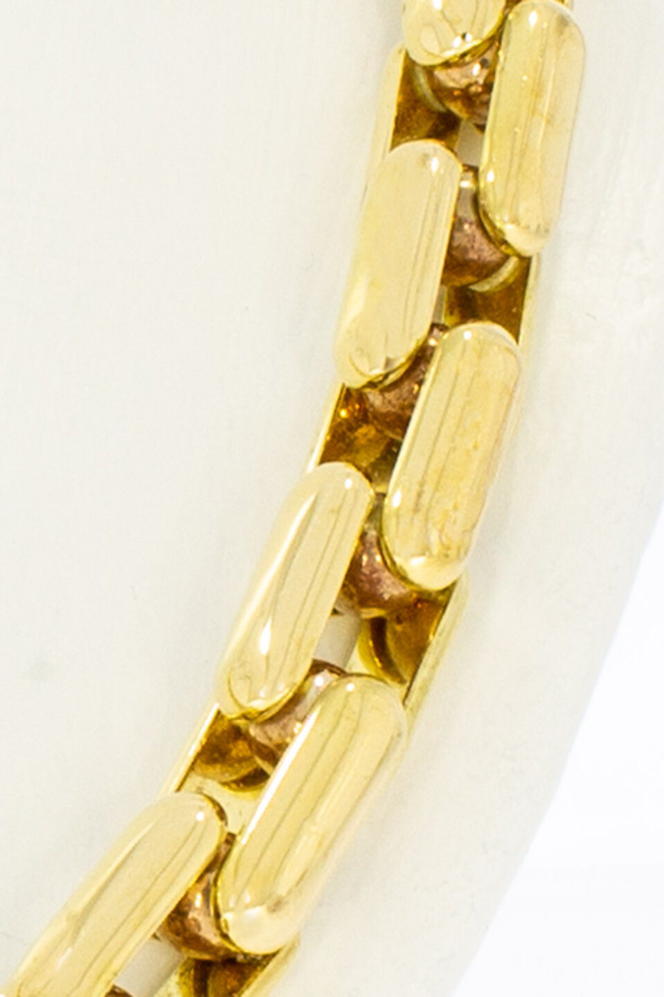 Goldene Ankerkette 18 Karat - 56,5 cm