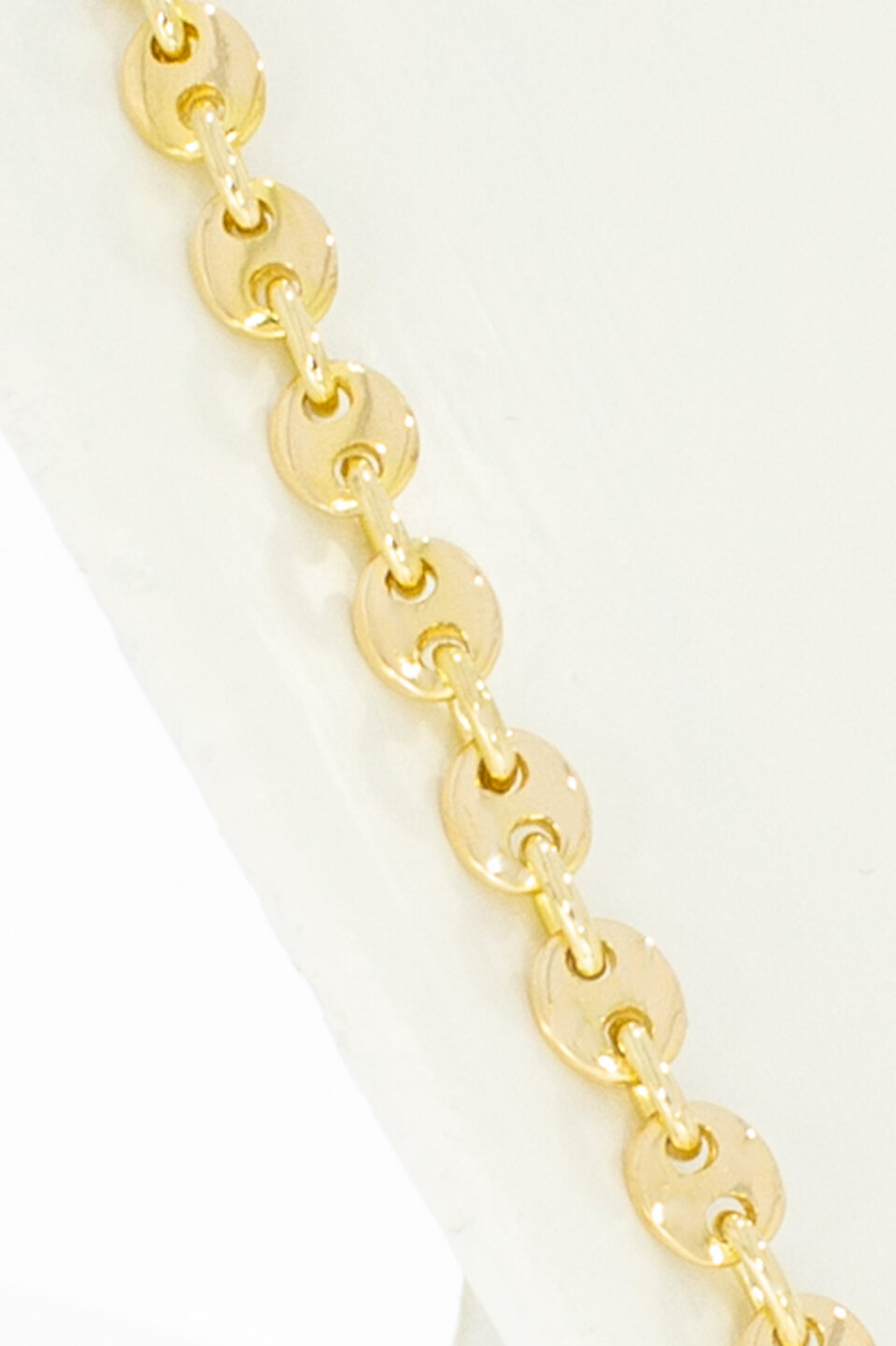 Ankerkette 18 Karat Gelbgold - 46,6 cm