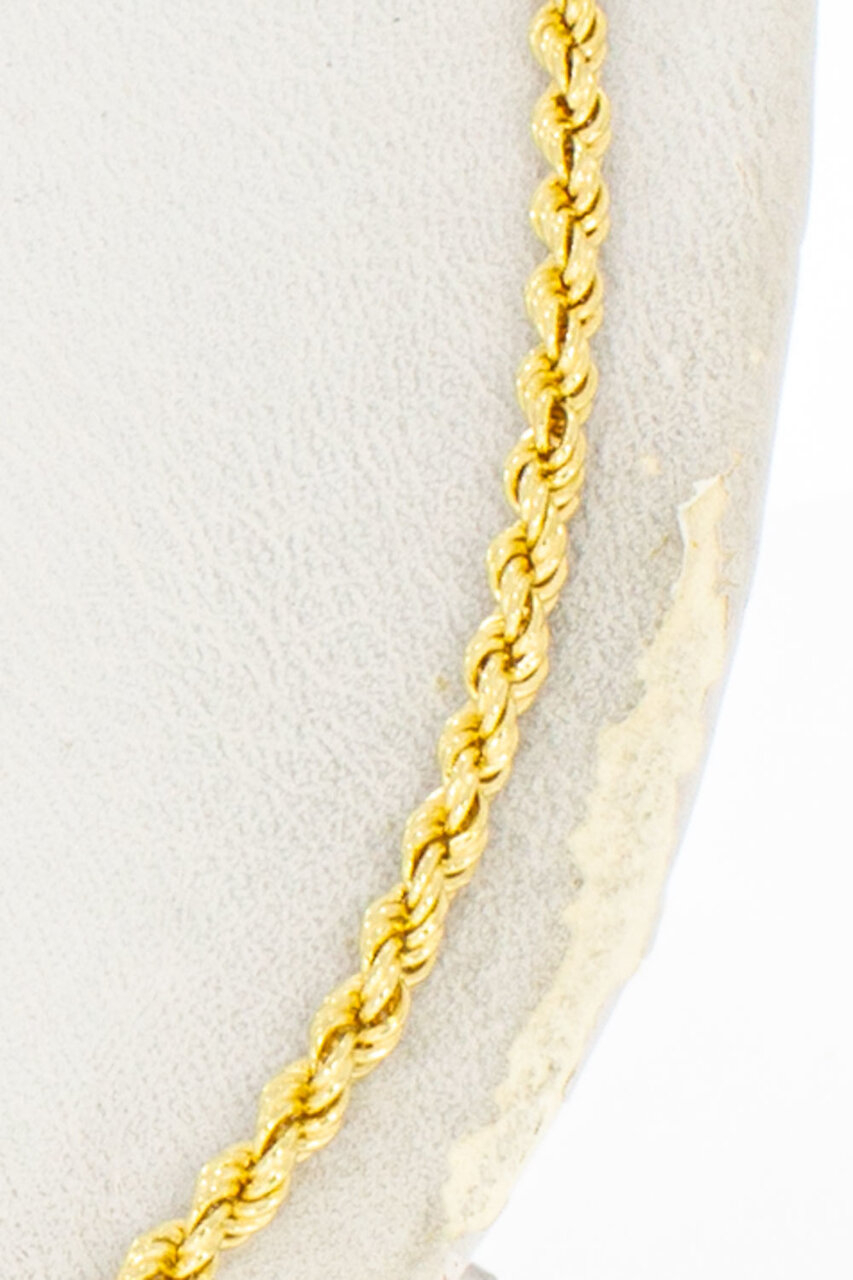 Kordel Goldkette 18 Karat - 69,4 cm