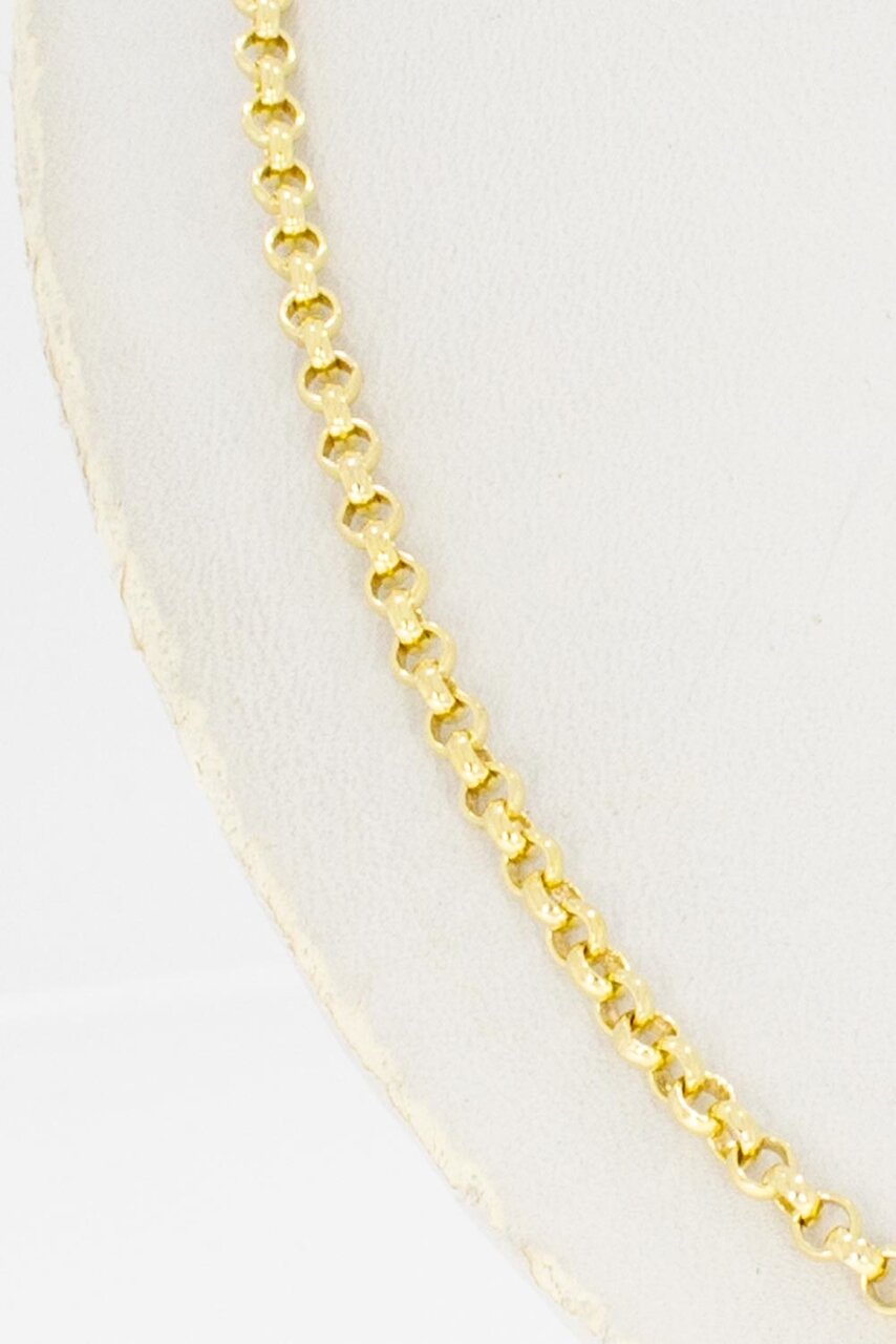 14 Karat Anker Goldkette - Länge 51,3 cm