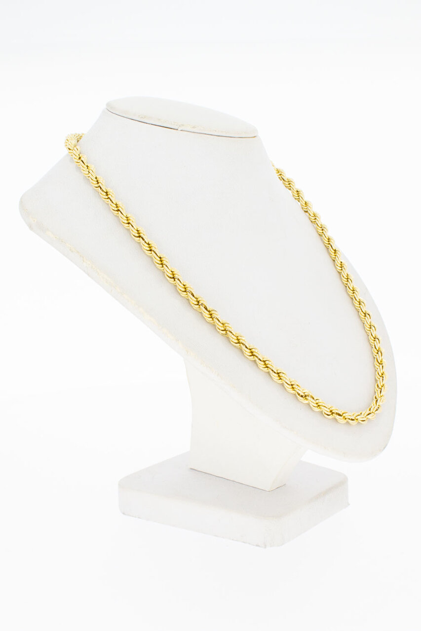 14 Karat aufsteigende Goldschnur Halskette - 46 cm