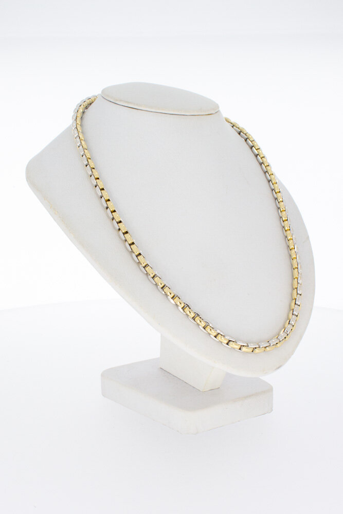 Halskette aus 14 Karat Goldbarren - 46,2 cm