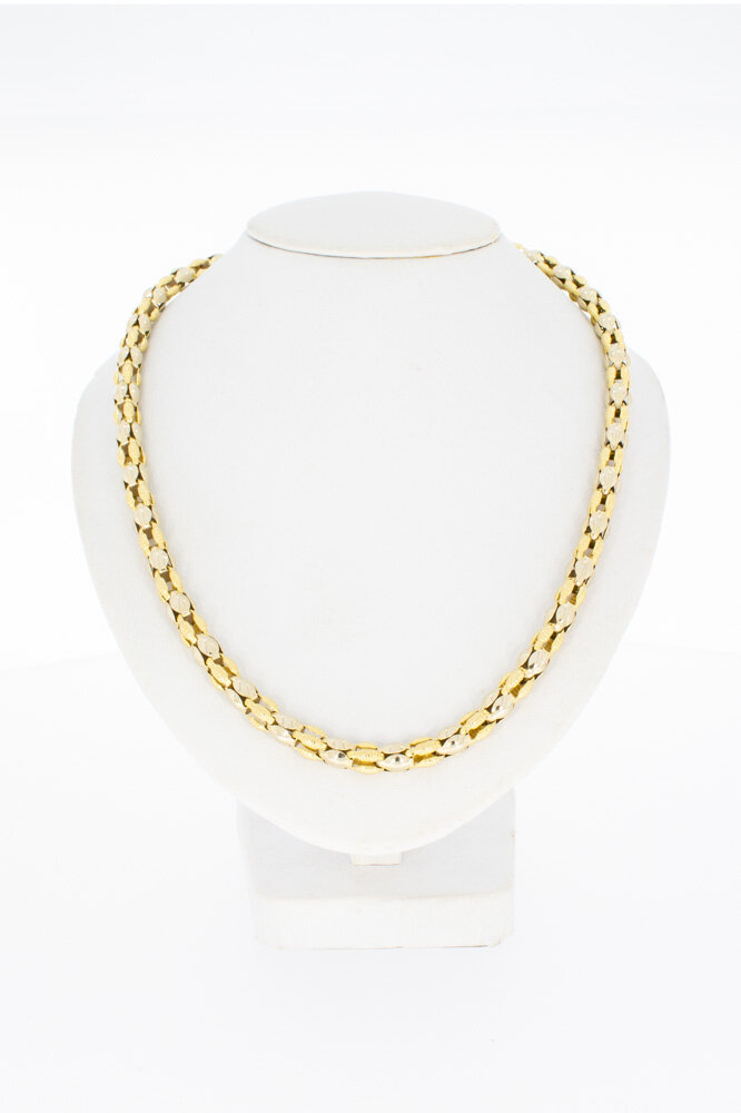 Halskette aus 18 Karat Goldbarren - 46,2 cm