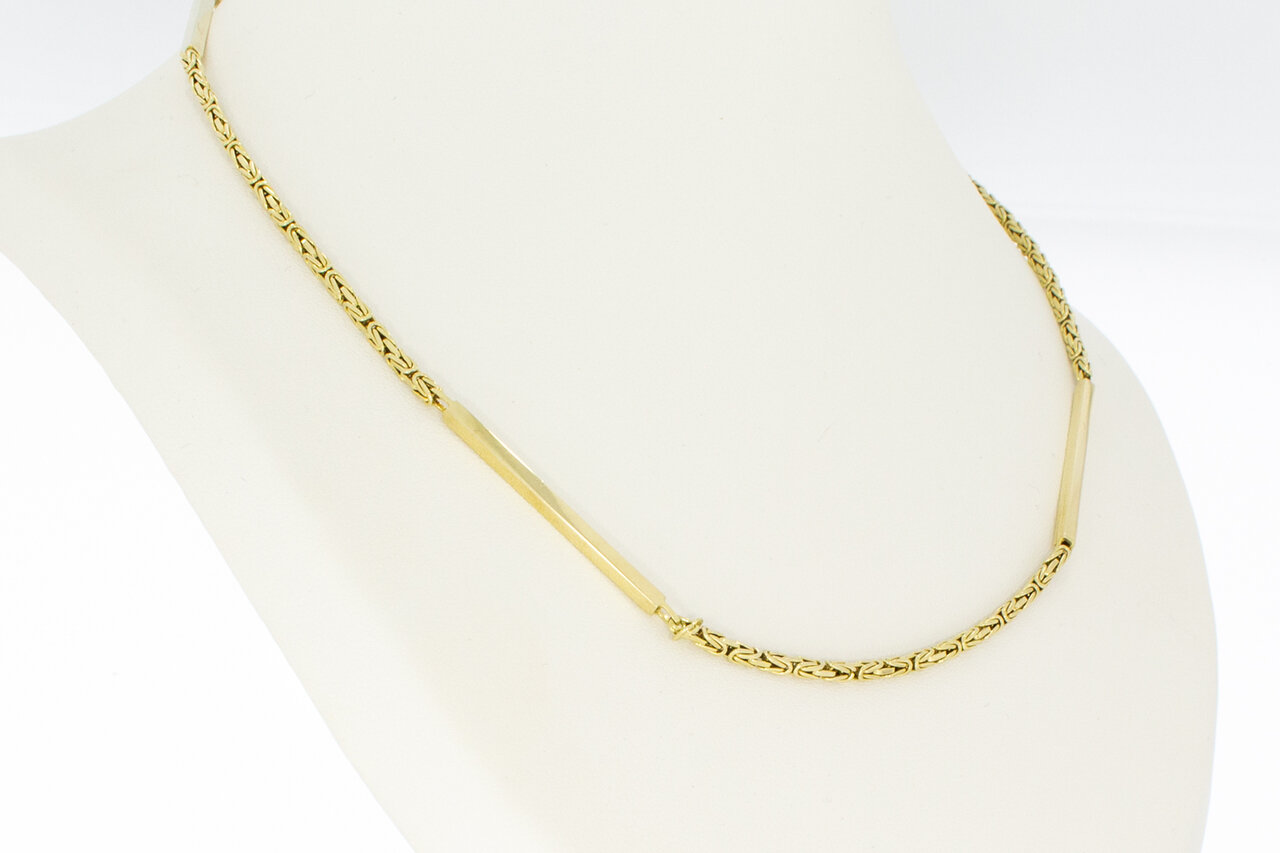 14 Karat Gold Königskette - 72,5 cm