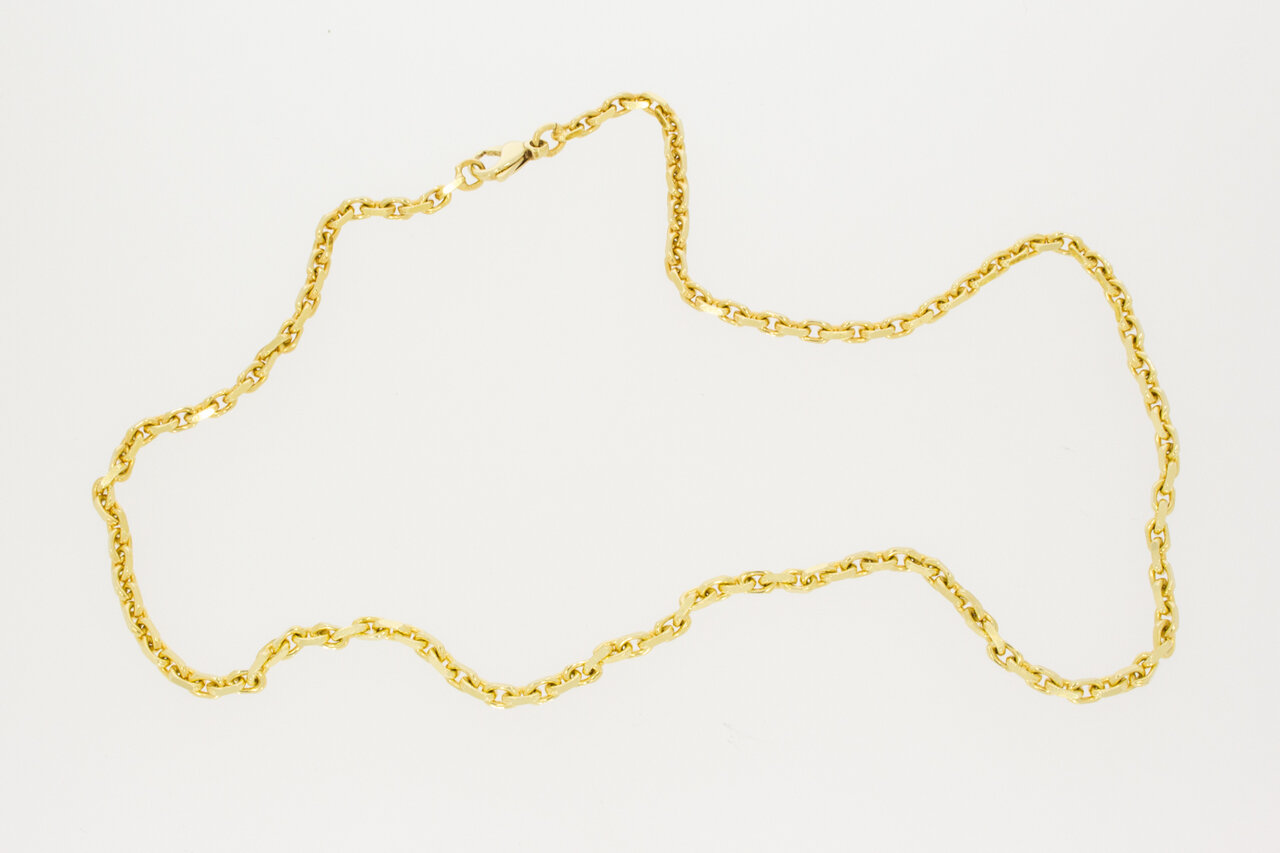 Anker Goldkette 14 Karat - Länge 50 cm