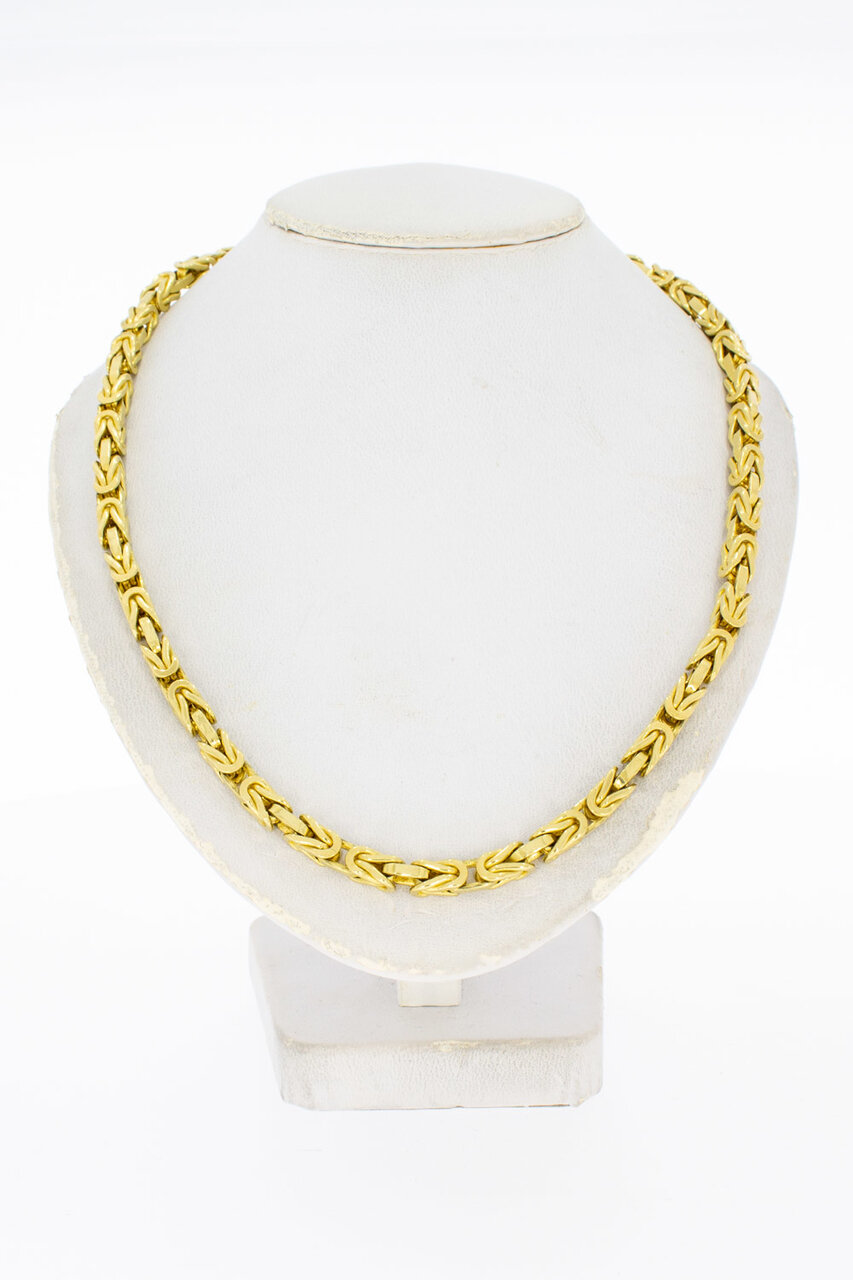 18 Karat Gold Byzantinische Königskette - 61 cm