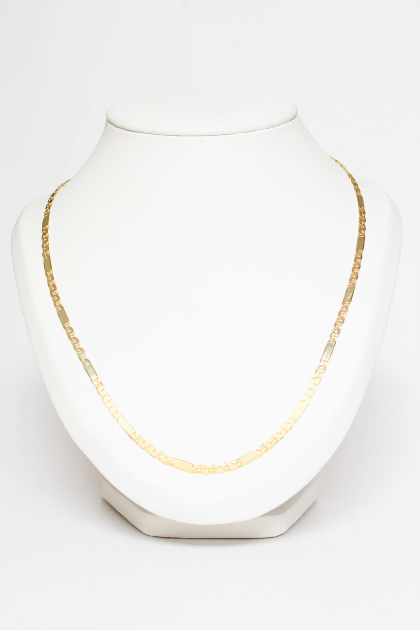 14 Karat Figaro Goldkette - Länge 58 cm