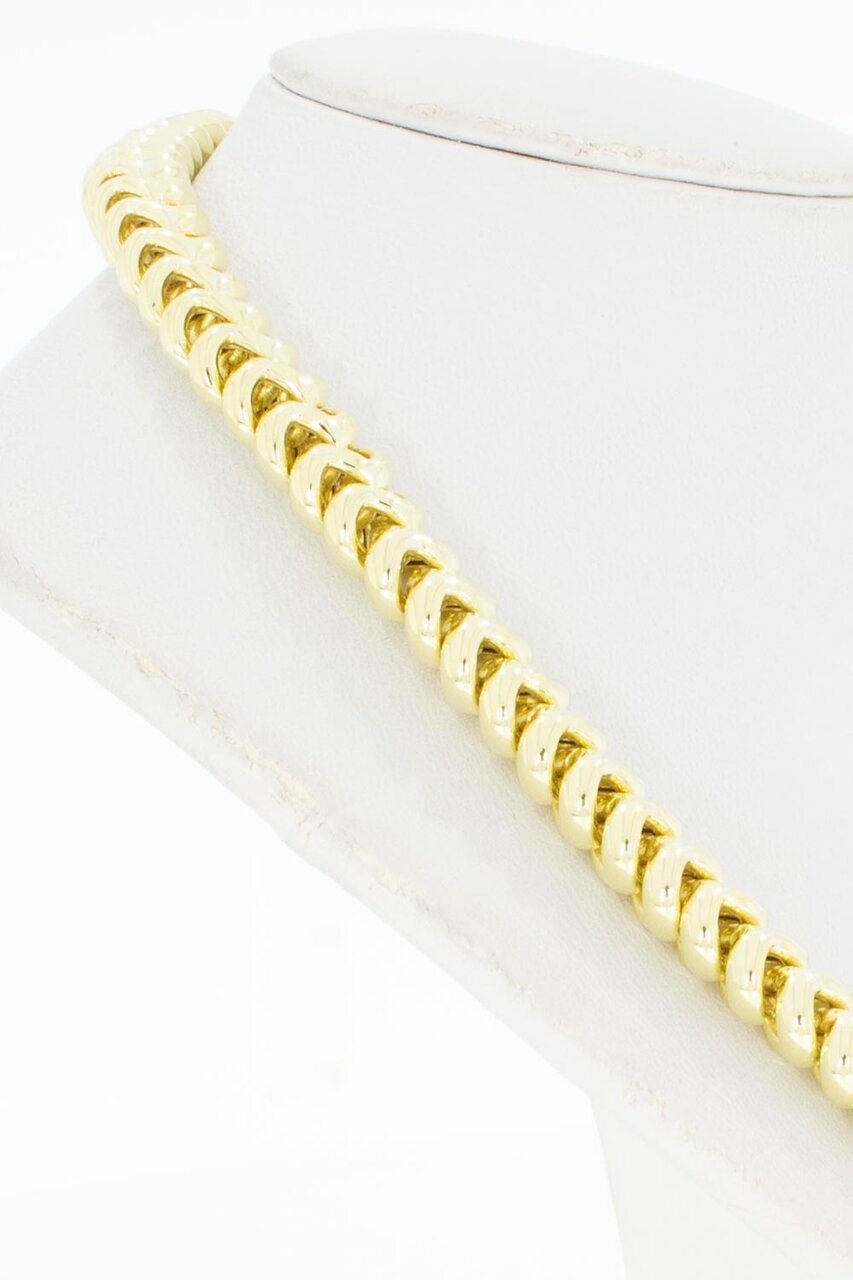 18 Karat Gold Königskette - Länge 46 cm