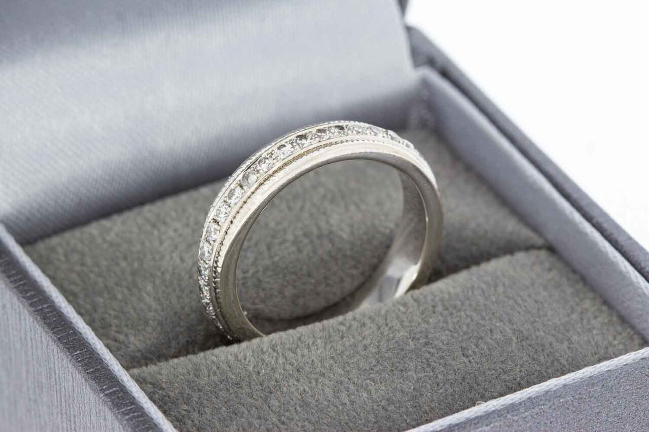 Alliance Diamant Ring 18 Karat Gold - 16,6 mm