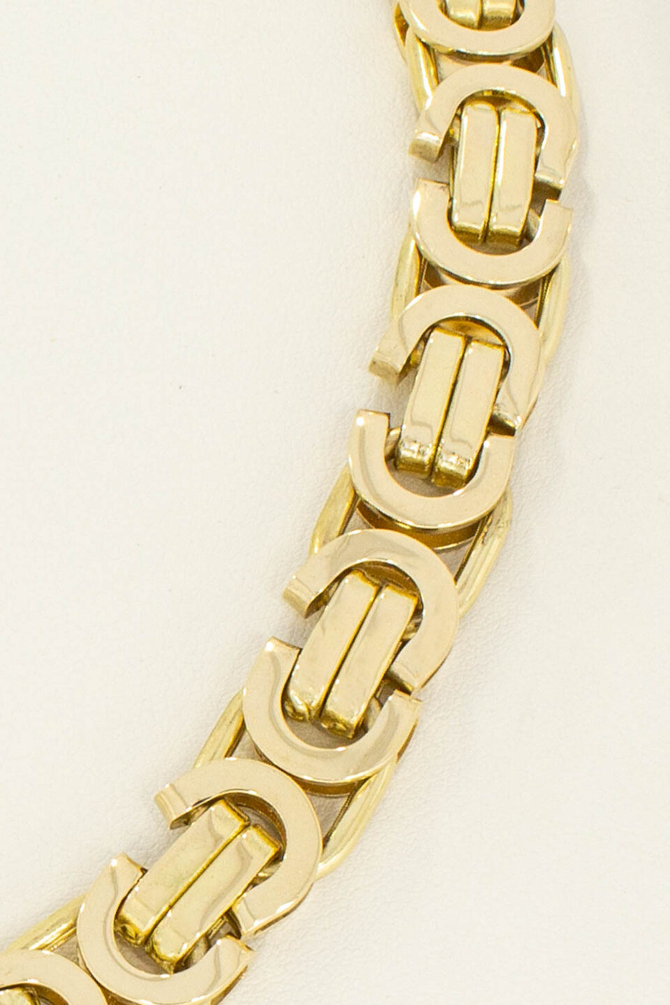 Flache Königskette 750 Gold - 77,8 cm