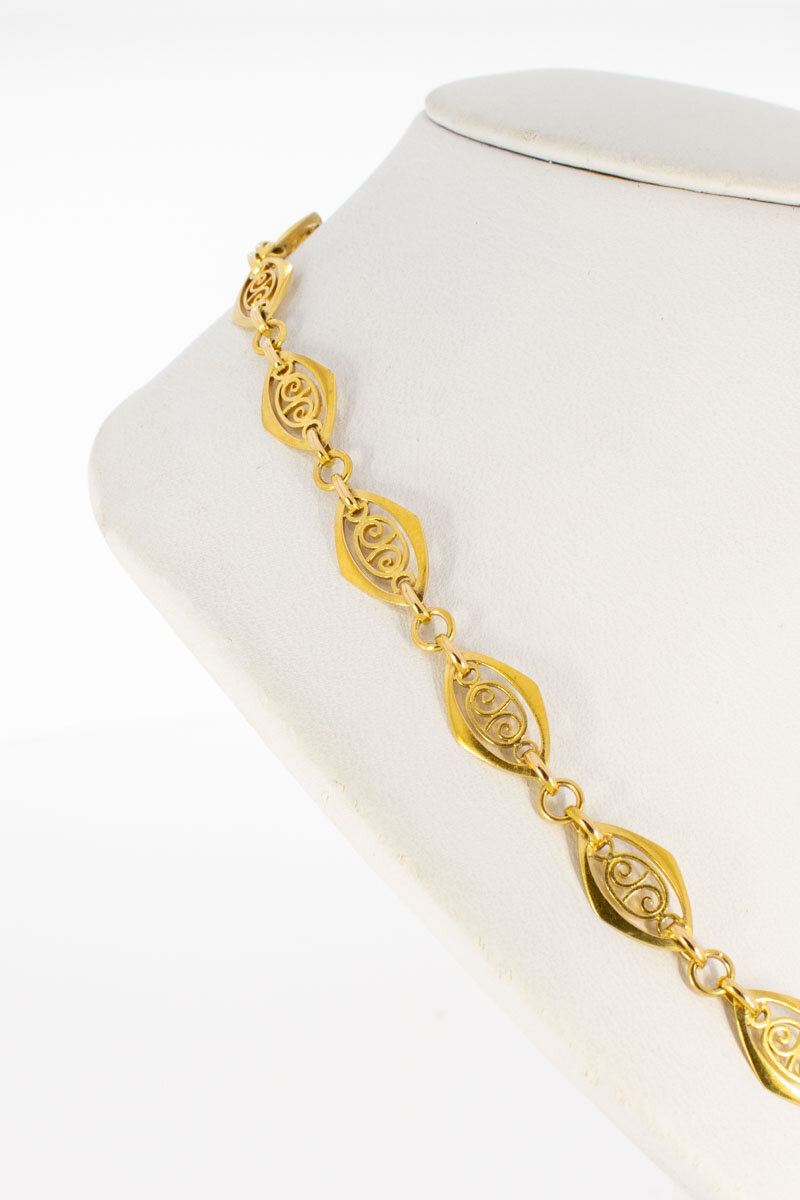 Vintage 750 Frauen Goldkette - 38,8 cm