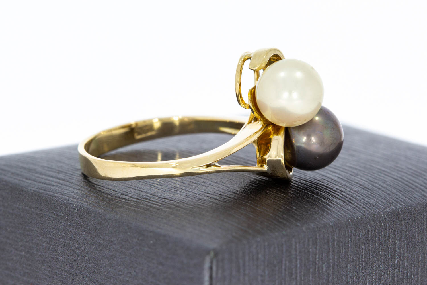 Perlen Ring 14 Karat Gold - 18,3 mm