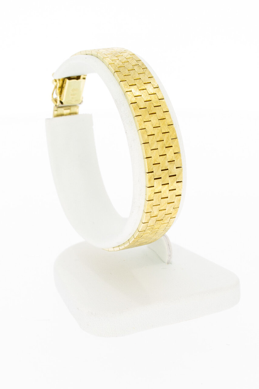 14 Karat Goldbarren Armband - 17,2 cm