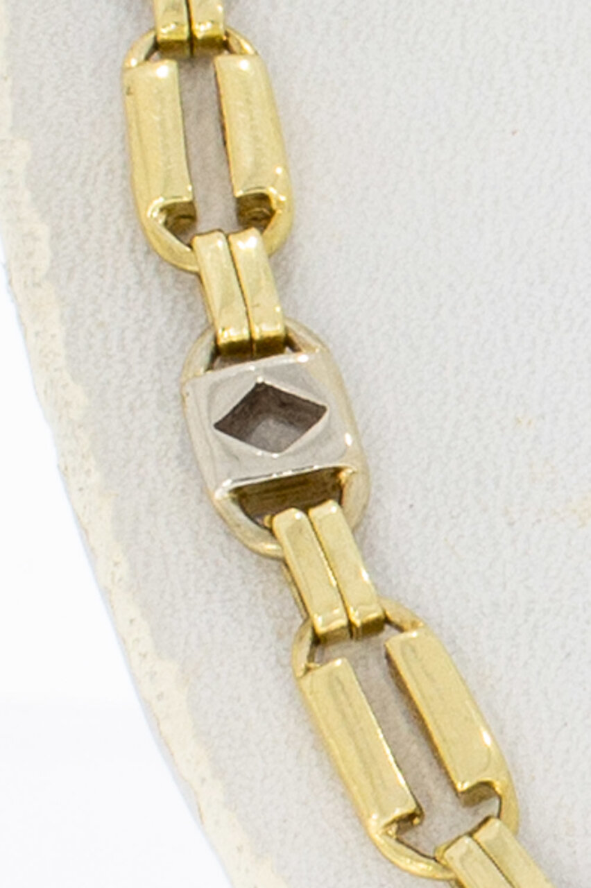 Königskette aus 14 Karat Gold - 62 cm