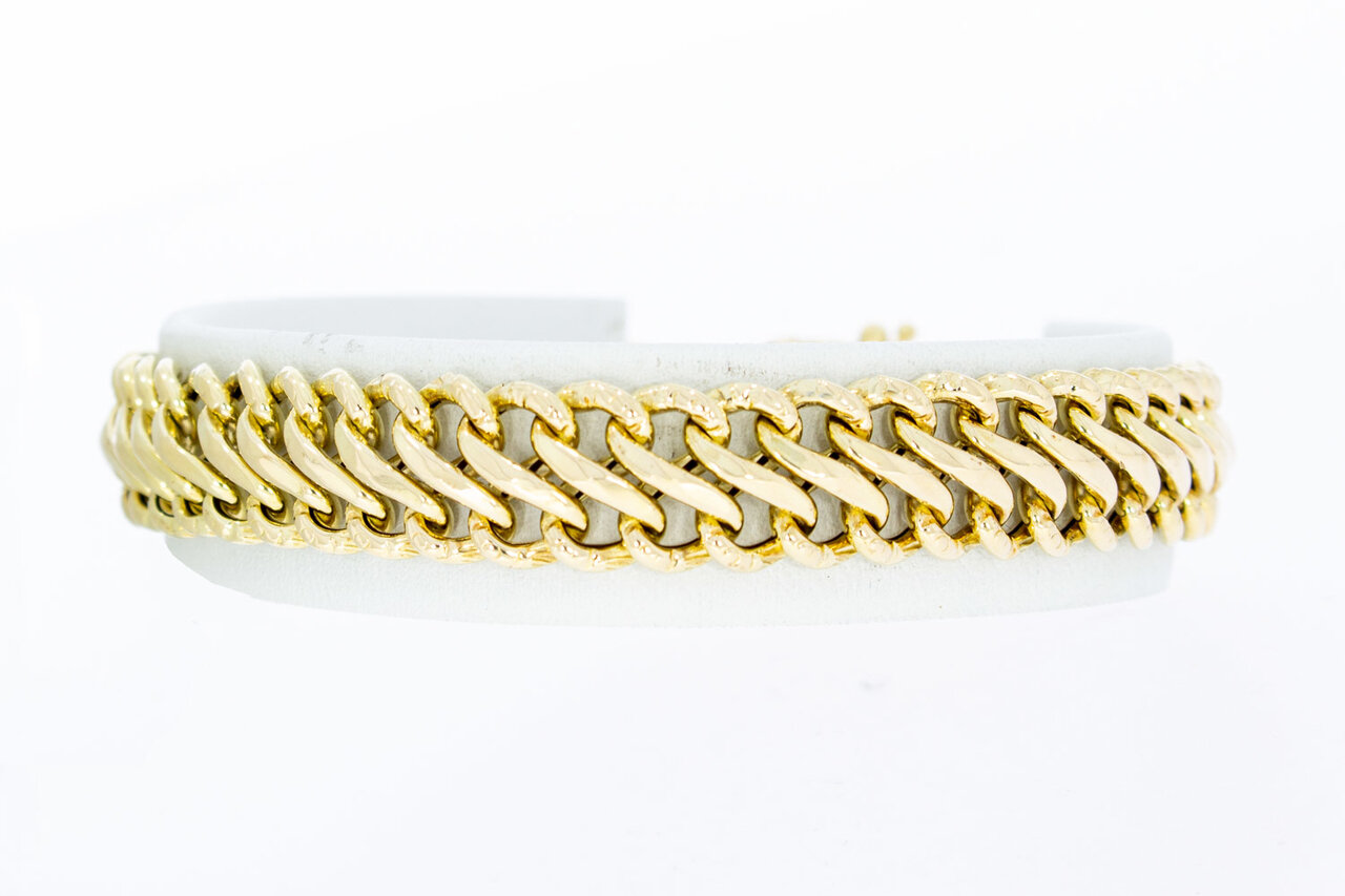 Geflochtenes Gold Armband 585 - 19,3 cm