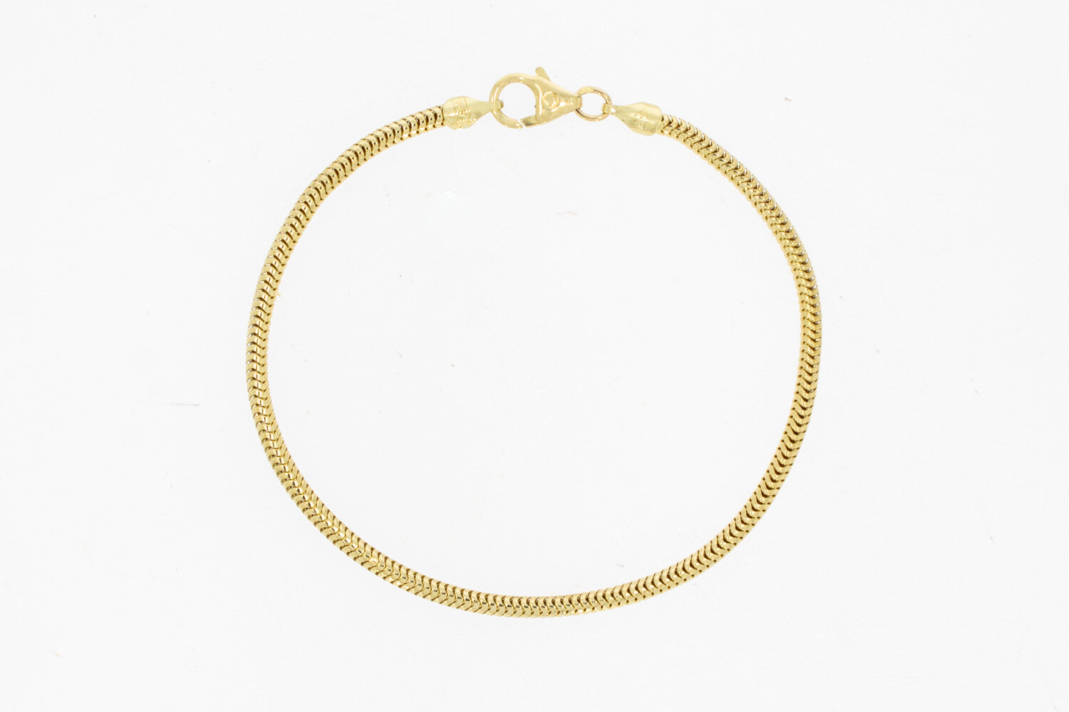 Schlangenarmband  585 Gold - 19 cm