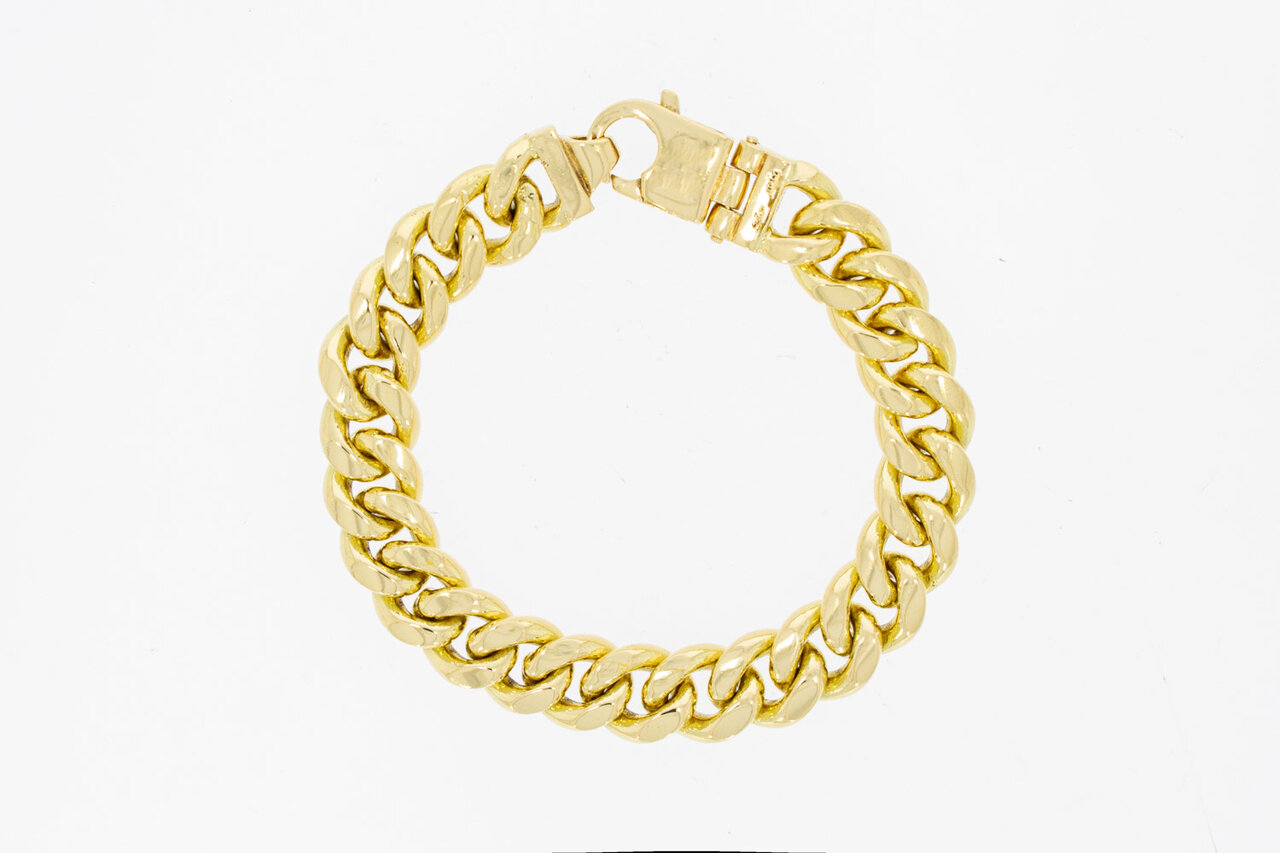 Panzer 750er Herren Gold Armband - 20,9 cm