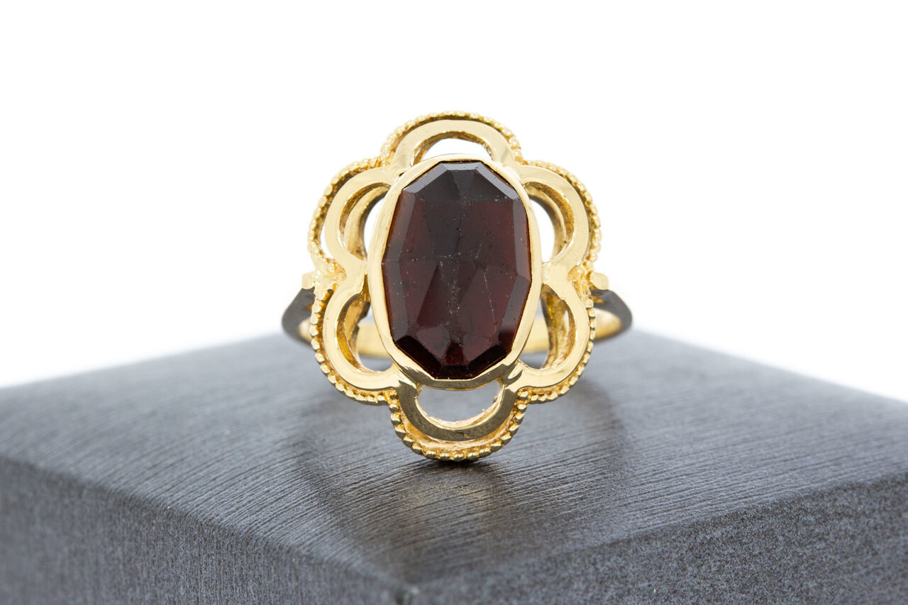 Vintage Frauen Ring 14 Karat Gold - 18,2 mm