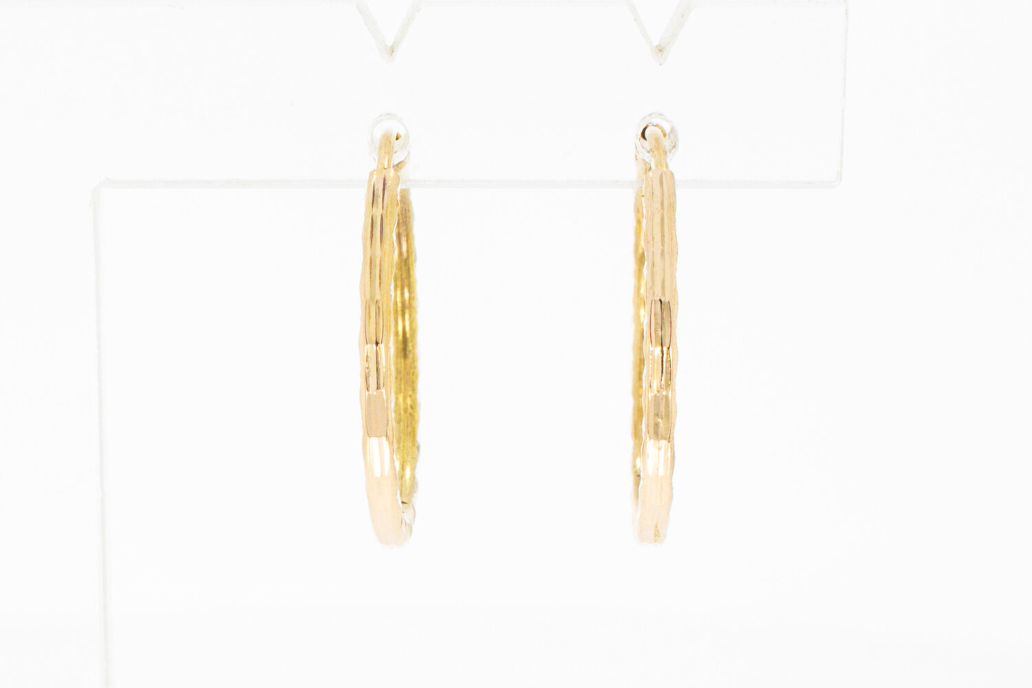 Daemn Gold Ohrringe 18 Karat - 2,2 cm