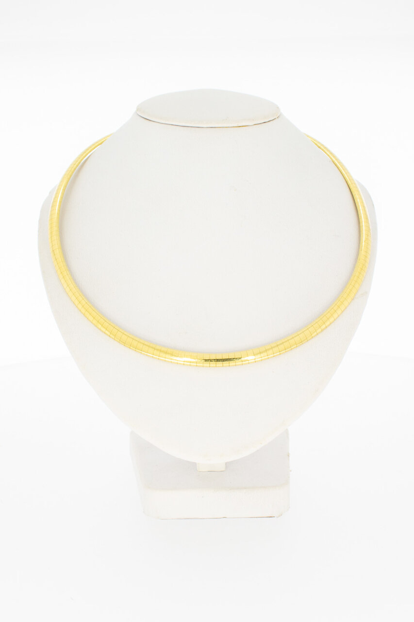 Omega Kette 18 Karat Gold - 43 cm
