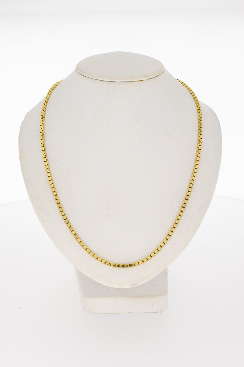 Venezianer Goldkette 14 Karat - 70,5 cm