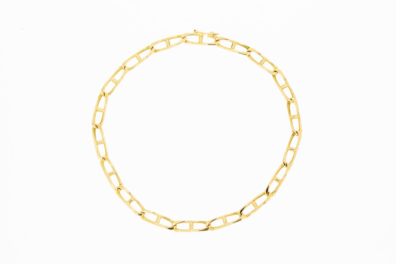 Anker Gold Armband 14 Karat - 21,8 cm