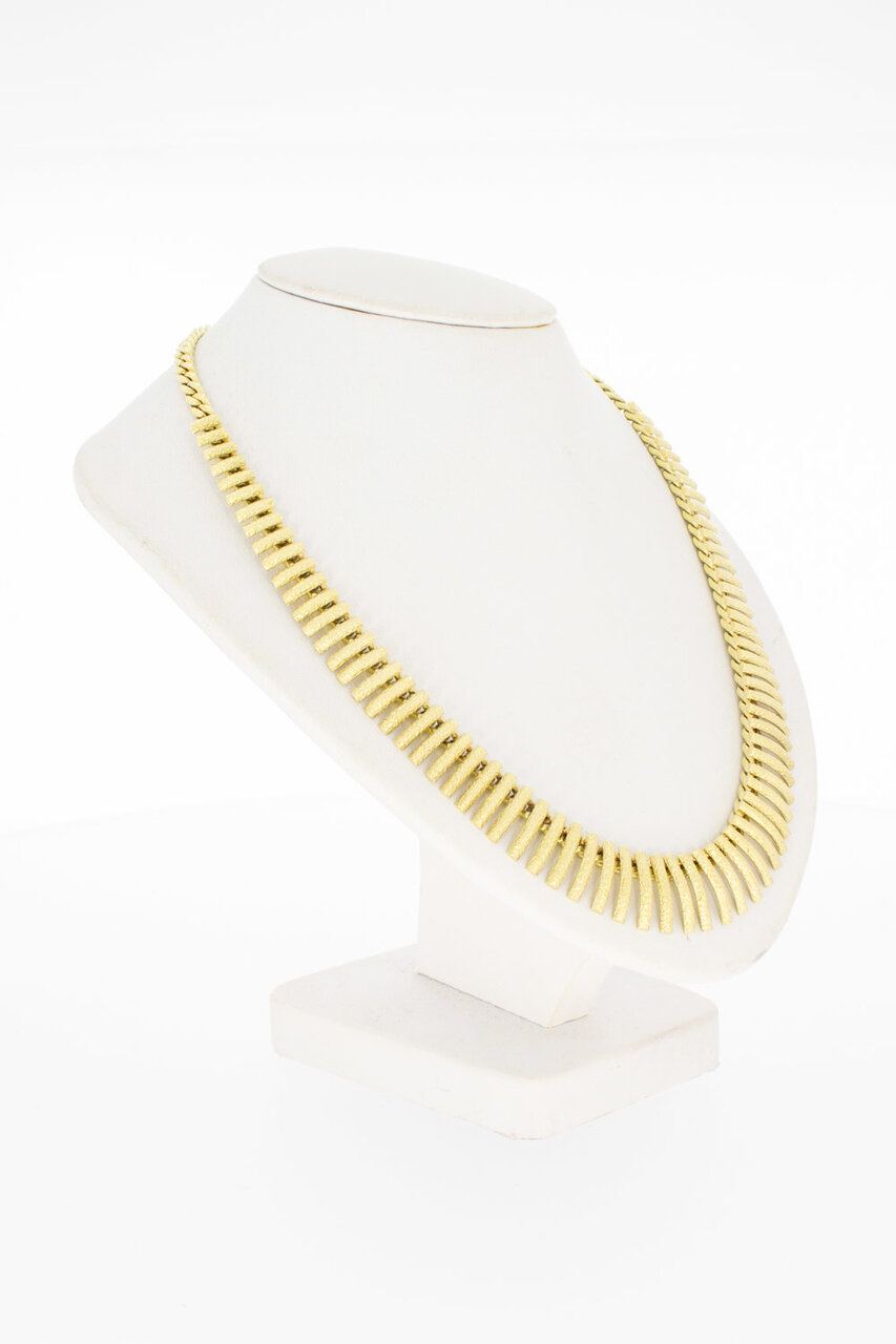 Sonnenstrahlen Goldkette 14 Karat - 42 cm