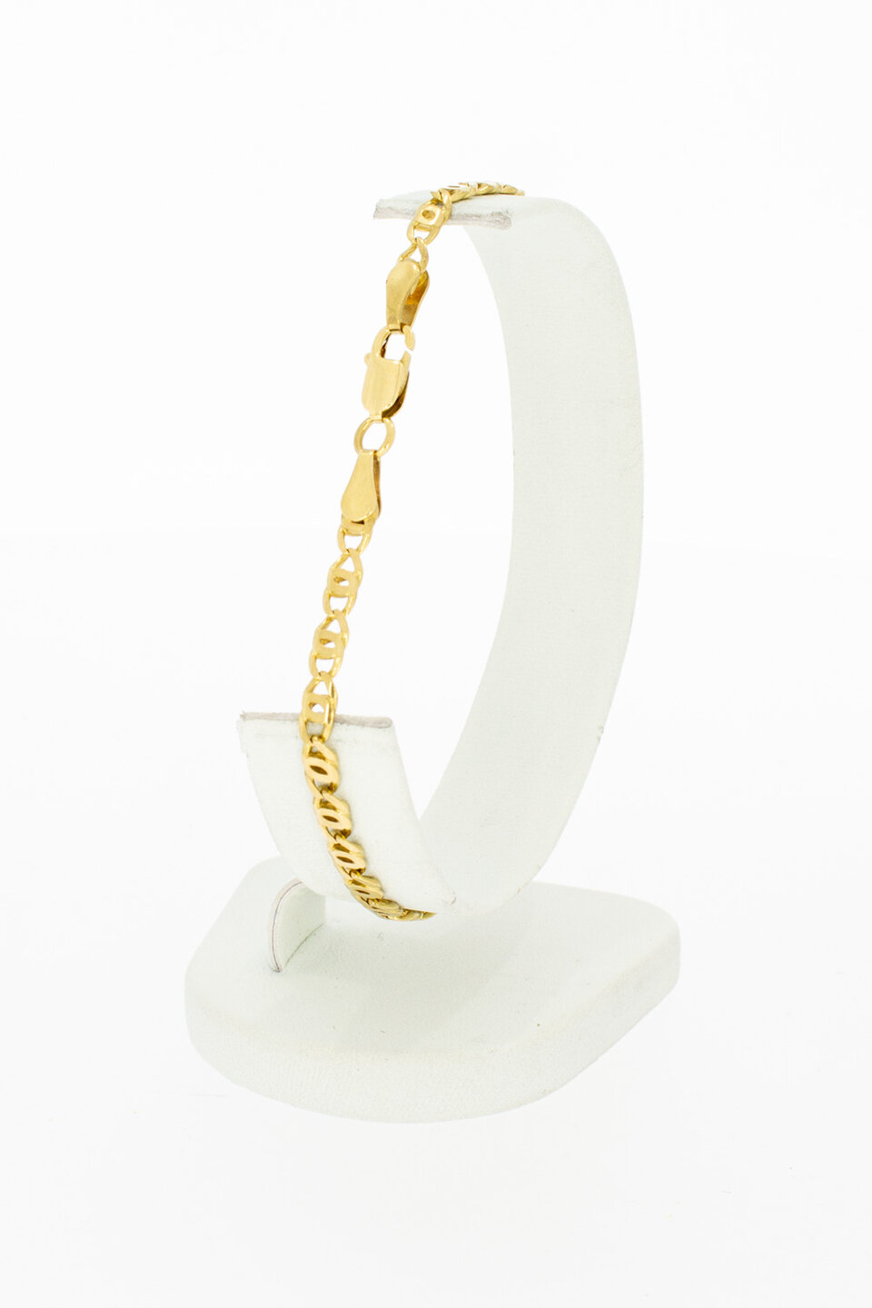 Falkenauge Armband aus 18 Karat Gold - 21,9 cm