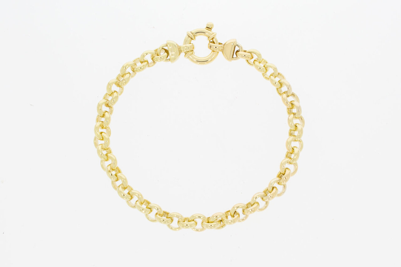 Erbsarmband 14 Karat Gold - 23 cm