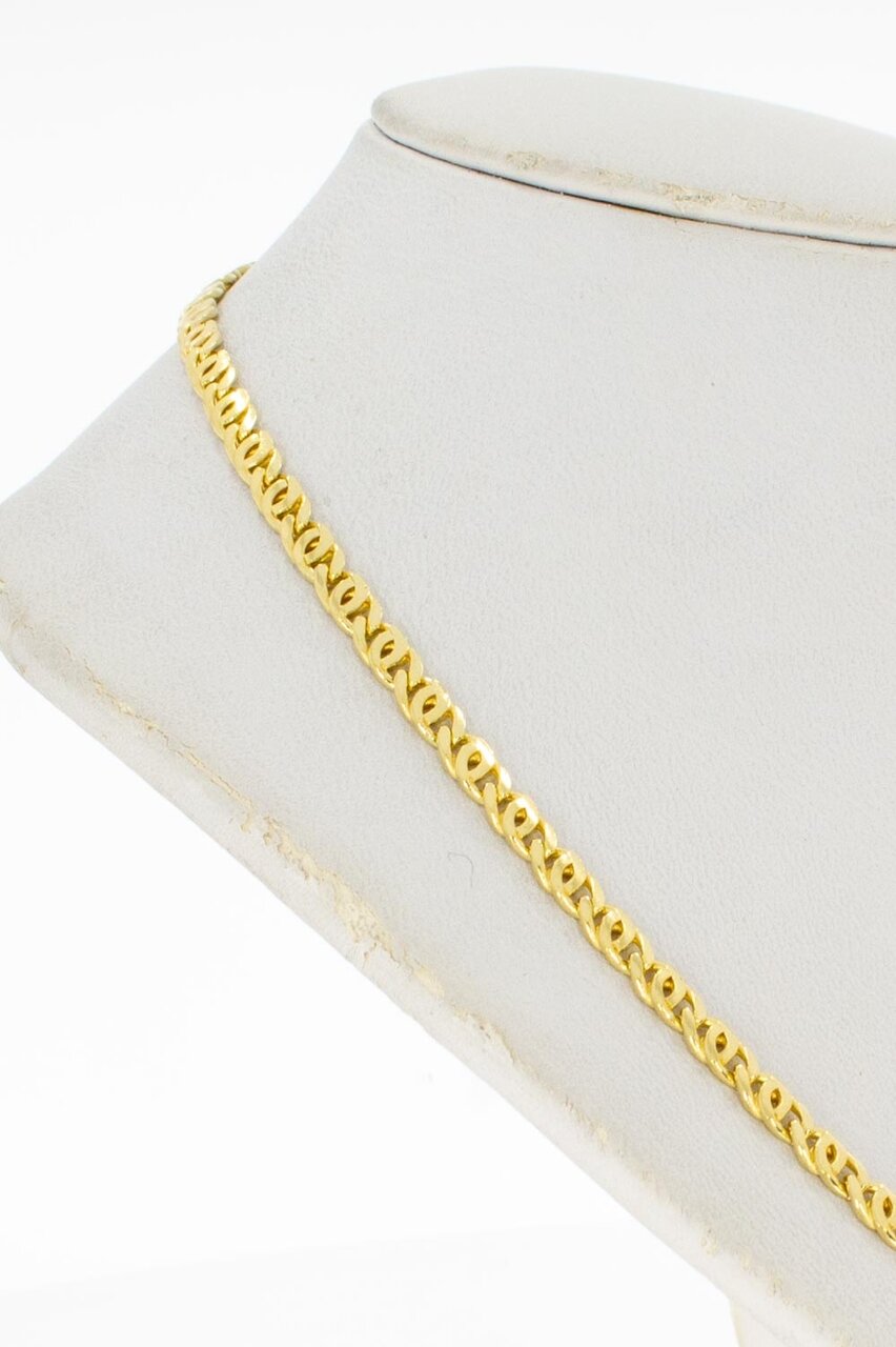Falkenauge Goldkette 18 Karat - 60,2 cm