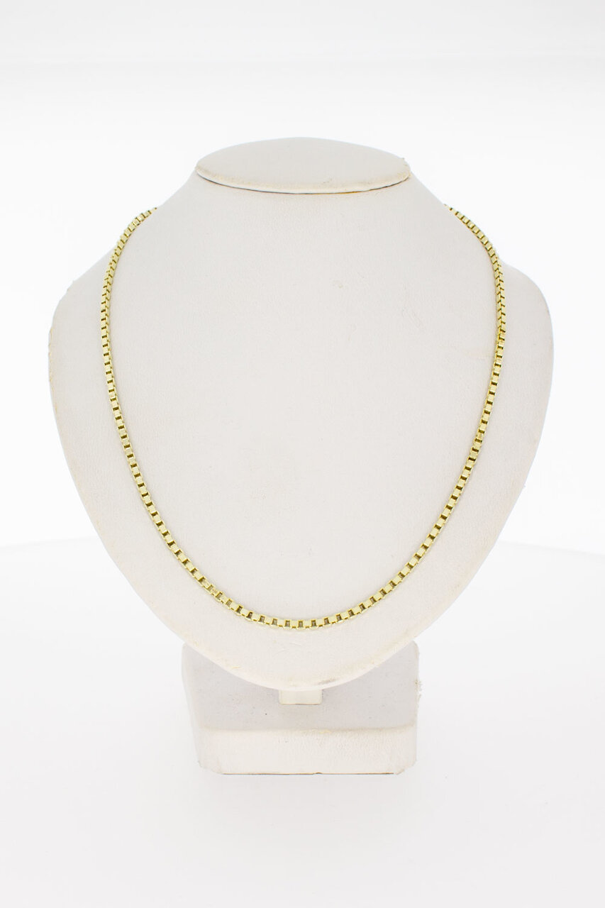 14 Karat Venezianer Goldkette - 43 cm