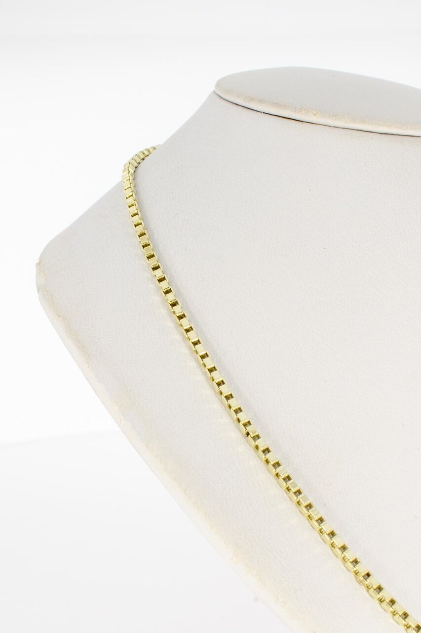 14 Karat Venezianer Goldkette - 43 cm